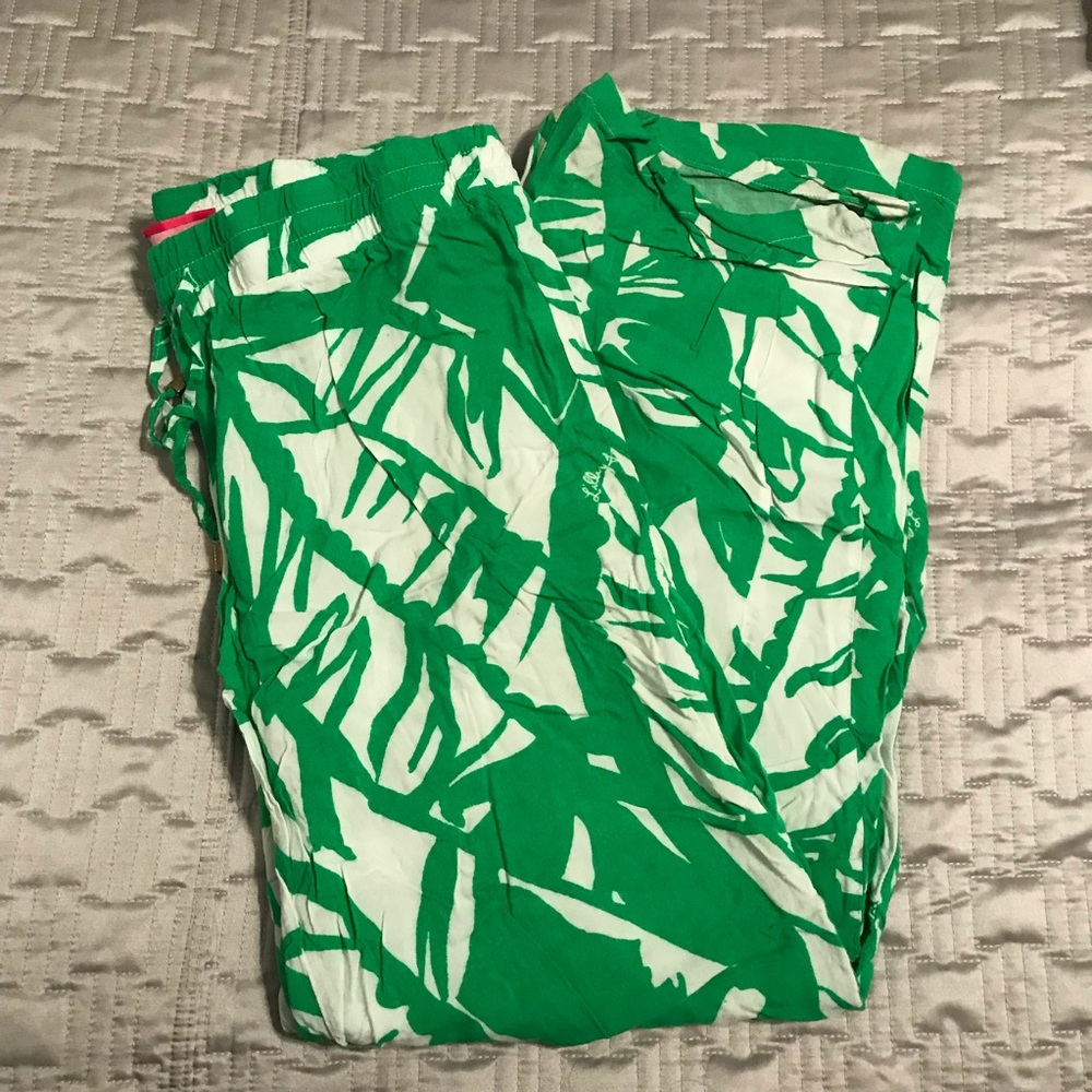 Lilly Pulitzer cotton pants.